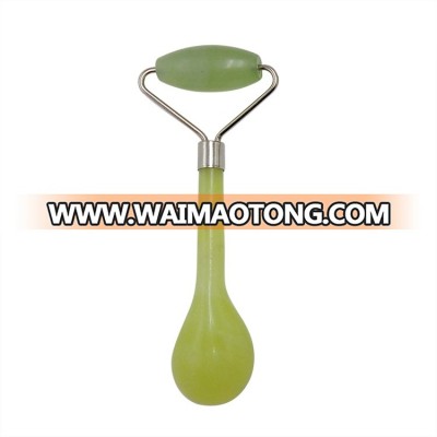 2019 New Products Original Massage Therapy Apparatus 2 in 1 Jade Gua Sha Roller For Hair Loss Insomnia