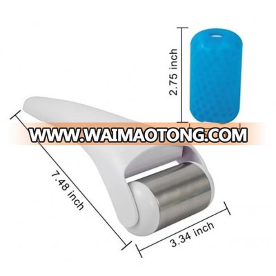 Amazon Hot Handle Home Use Stainless Steel Face Massager Roller Ice Roller