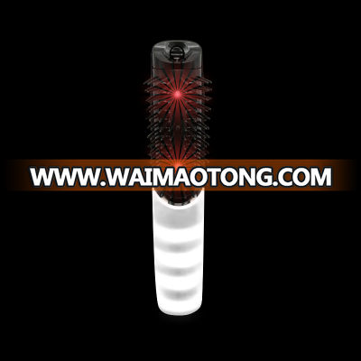 2-in-1 Multifunction Massager Function Private Label Vibration Head Massage Comb Brush Custom Hair Brush