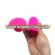 Body and facial skin tightening massager silicone cleaning brush